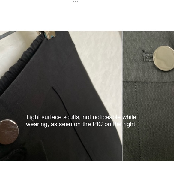 Lululemon Light Utilitech Cargo Pocket High-Rise Pant Cotton Blend Black Size 28 - Picture 15 of 15